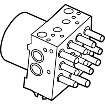 Lincoln DT4Z-2C215-A ABS Control Unit