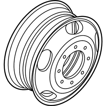 Ford 6C3Z-1007-B Wheel, Alloy