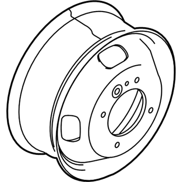 Ford AC3Z-1015-A Wheel, Steel