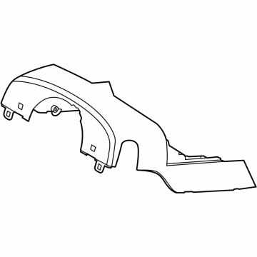 Ford Mustang Mach-E Steering Column Cover - LJ8Z-3530-AA