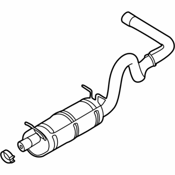 2024 Ford E-350 Super Duty Muffler - MC2Z-5230-B