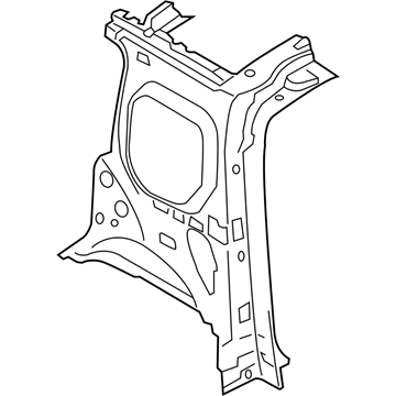 Ford KT1Z-1727791-Q PANEL ASY - REAR QUARTER - INN