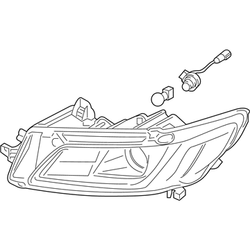 Ford GD9Z-13008-J Lamp Assembly