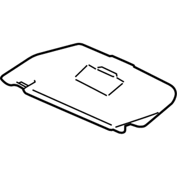 Ford DT1Z-6104104-HA Sunvisor