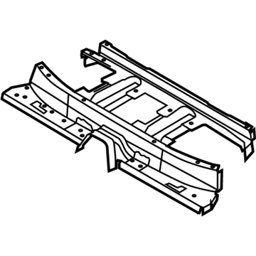 Ford 8A8Z-7410716-A Front Crossmember