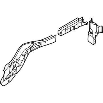 Ford BB5Z-7810456-A Outer Rail