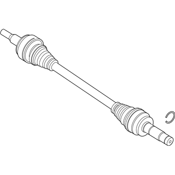 Lincoln L1MZ-4K138-C Axle Assembly