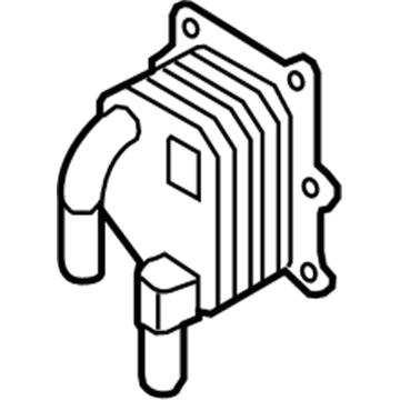 Ford 8A8Z-6A642-A Oil Cooler