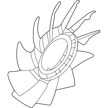 Ford 6L2Z-8600-BA Fan Blade