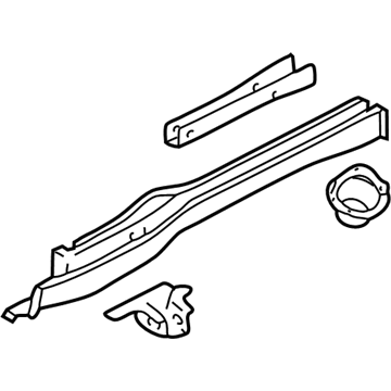 Ford 5L8Z-7810125-B Rail Assembly