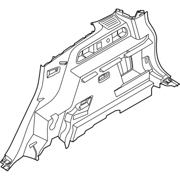 Ford M1PZ-7831012-AA Lower Quarter Trim