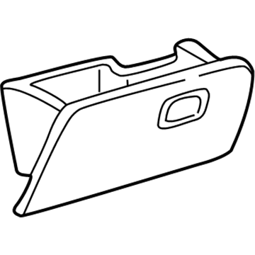 Ford 1C3Z-2506024-AAA Glove Box Assembly