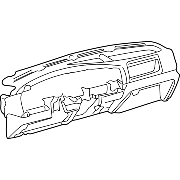 Ford 3C3Z-2504320-BAB Instrument Panel