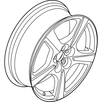 Ford LJ8Z-1007-D WHEEL ASY