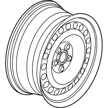 Ford Explorer Spare Wheel - BB5Z-1015-A