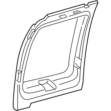 2003 Ford E-250 Weather Strip - XC2Z-1642410-AAA