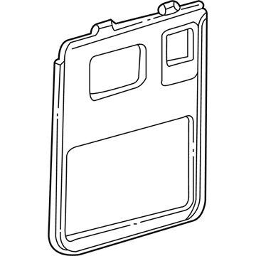 Ford 2C2Z-1545220-CAC Panel - Door Trim - Lower