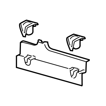 Ford LK4Z-61311A59-AA Center Molding