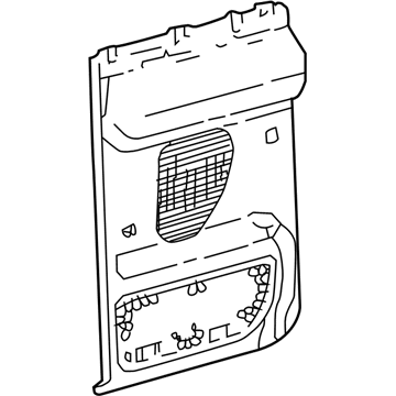 Ford 2C3Z-2827406-AAC Panel Assembly - Door Trim