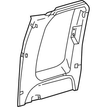 Ford F81Z-2825508-AAC Window Molding