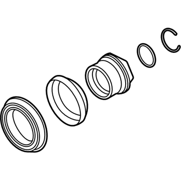 Ford L1MZ-4676-C Rear Seal