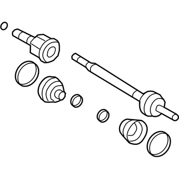 Ford 7L2Z-4K138-A Axle Assembly