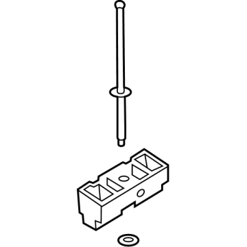 Ford 6F2Z-10756-A Hold Down