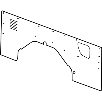 Ford CK4Z-6131013-K Lower Trim