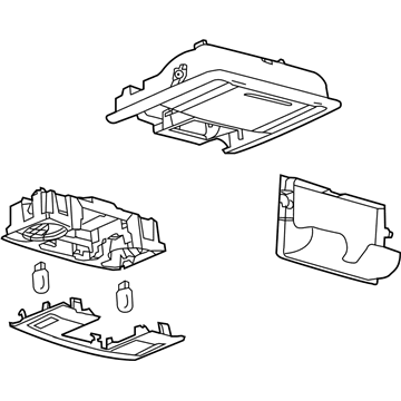 Lincoln AA1Z-78519A70-AA Overhead Console