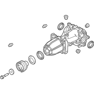 Ford F2GZ-4000-A Differential Assembly