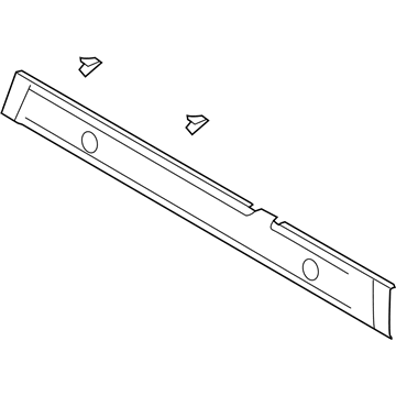 Ford KB3Z-26466A16-AA Upper Trim