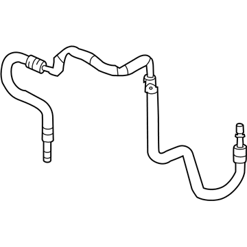 Ford 7T4Z-7B028-C Lower Hose