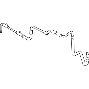 Ford 7T4Z-7C410-C Upper Hose