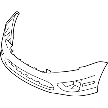 Ford AE5Z-17D957-BAPTM Bumper Cover