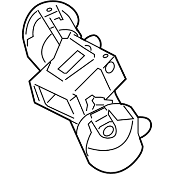 Ford AA8Z-3F527-A Lock Assembly