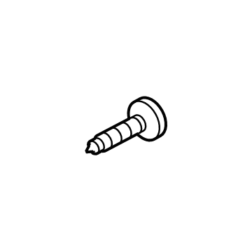 Lincoln -W506942-S451 Rear Pillar Trim Screw