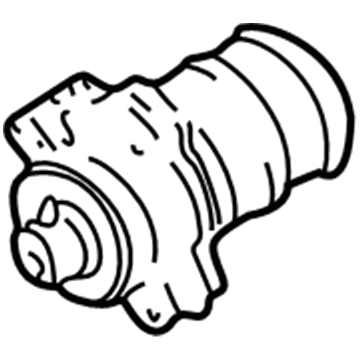 Mercury Oil Pump - E5ZZ-6600-A