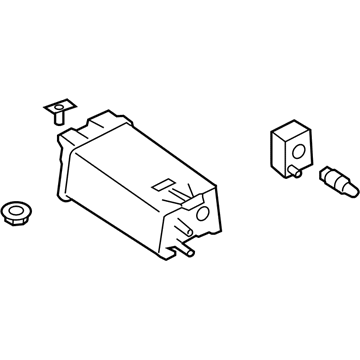 Ford AG1Z-9D653-D Cannister - Fuel Vapour Store