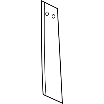 Ford JL7Z-78255A34-AA Moulding - Door Window Frame