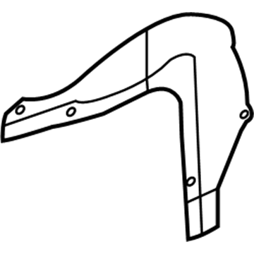 Lincoln F8VZ-5427799-AA Quarter Panel Reinforcement