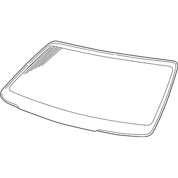 Lincoln 3W1Z-5403100-AA Windshield