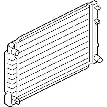 Mercury Mariner Radiator - H2MZ-8005-S