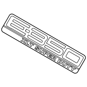 Ford 9C2Z-1542528-HA Nameplate