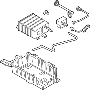 Ford Mustang Vapor Canister - JR3Z-9D653-C