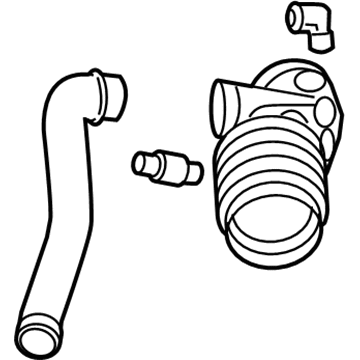 Mercury Milan Air Intake Coupling - 7E5Z-9B659-A