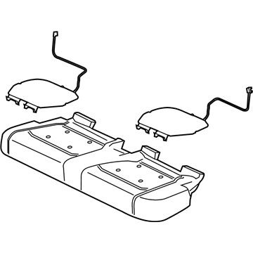 Ford FL3Z-16632A22-B Seat Cushion Pad