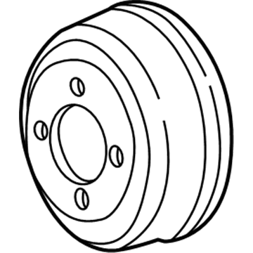 Ford XL3Z-8509-A Pulley