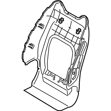 Lincoln FP5Z-5460763-AN Seat Back Panel