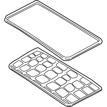 Ford YL8Z-7851884-AAB Seal - Roof Panel Opening