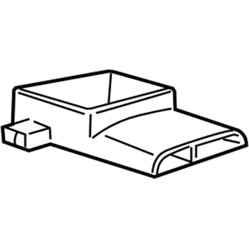 Mercury 3W3Z-18C433-AA Lower Duct